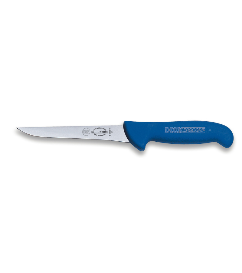  Dick Knife Boning Knife Narrow Stiff Blue 15 cm